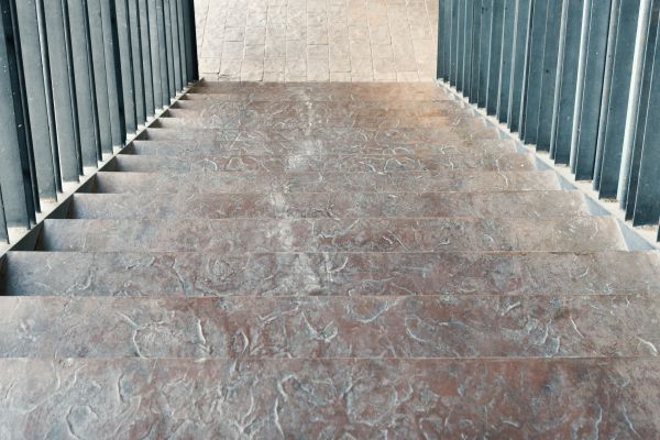 Concrete Stair Stamping in Fairfield