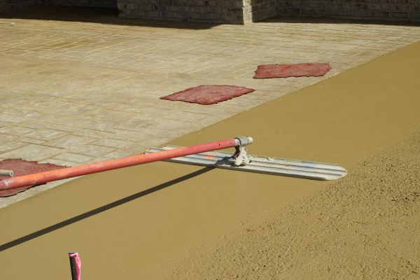 Stamped Pavement Installation in Fairfield