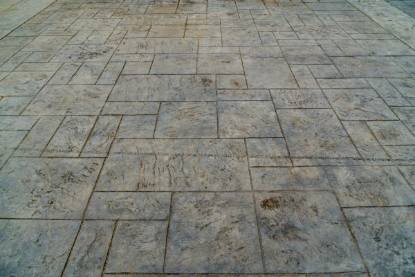 Stamped Patio Installation in Fairfield